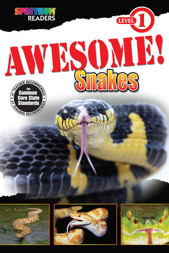 Spectrum Readers Level 1 AWESOME Snakes