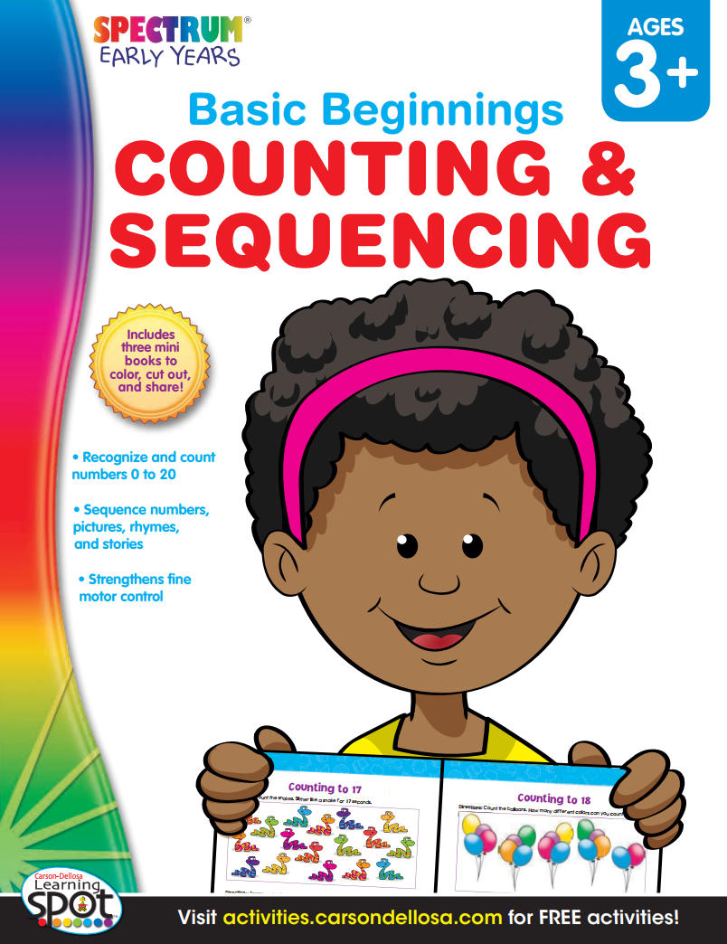 Spectrum Early Years Basic Beginnings Counting Sequencing