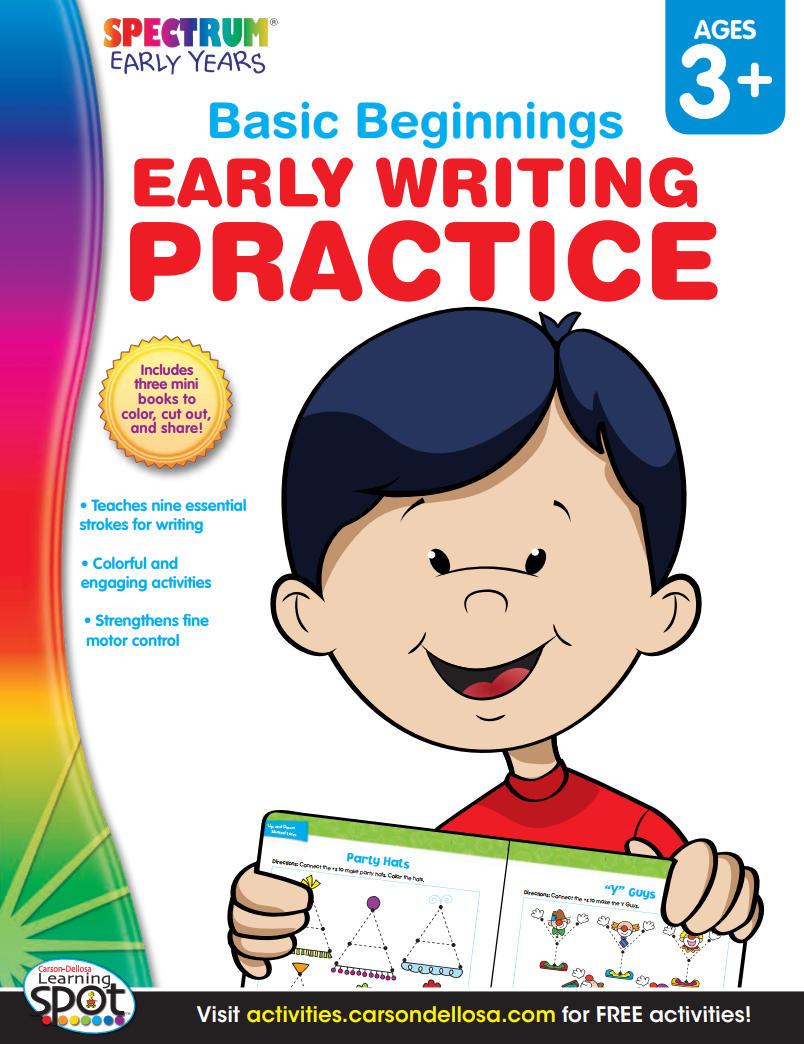 Spectrum Early Years Basic Beginnings Early Writing Practice