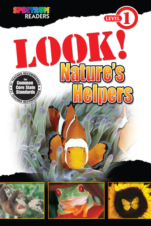 Spectrum Readers Level 1 LOOK Natures Helpers