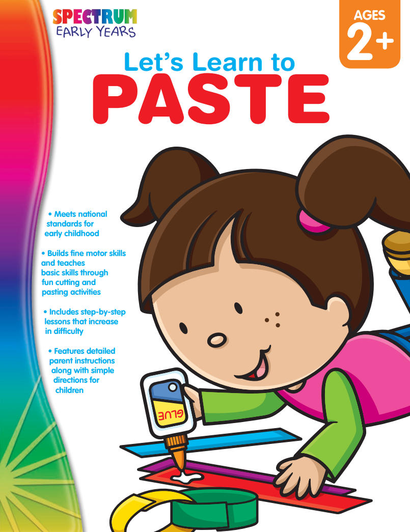 Spectrum Early Years Let's Learn to Paste