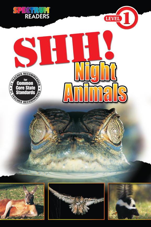 Spectrum Readers Level 1 SHH Night Animals