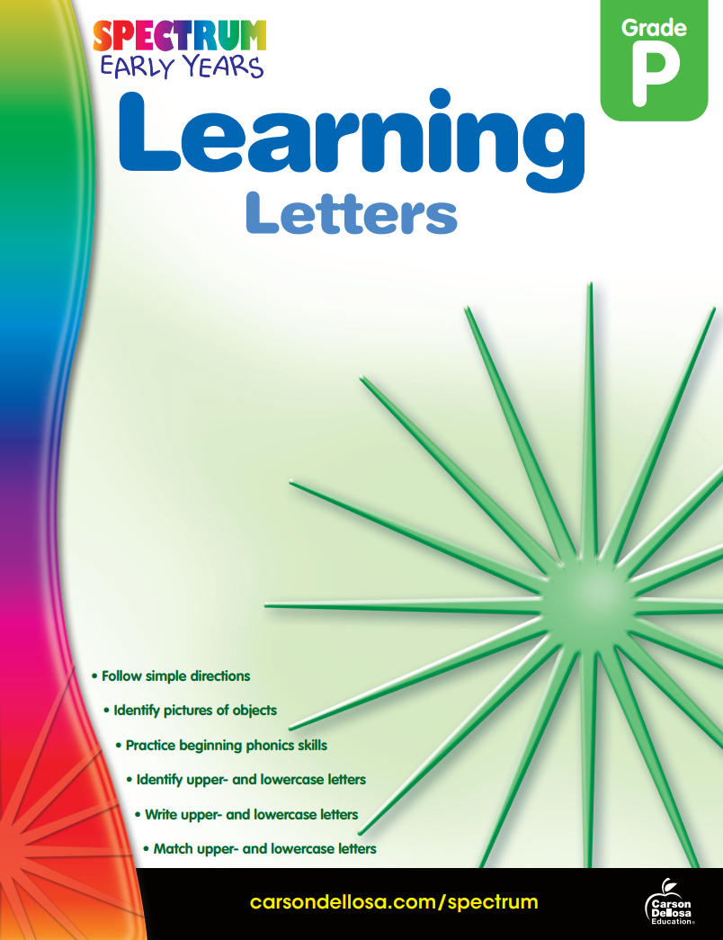 Spectrum Early Years Learning Letters