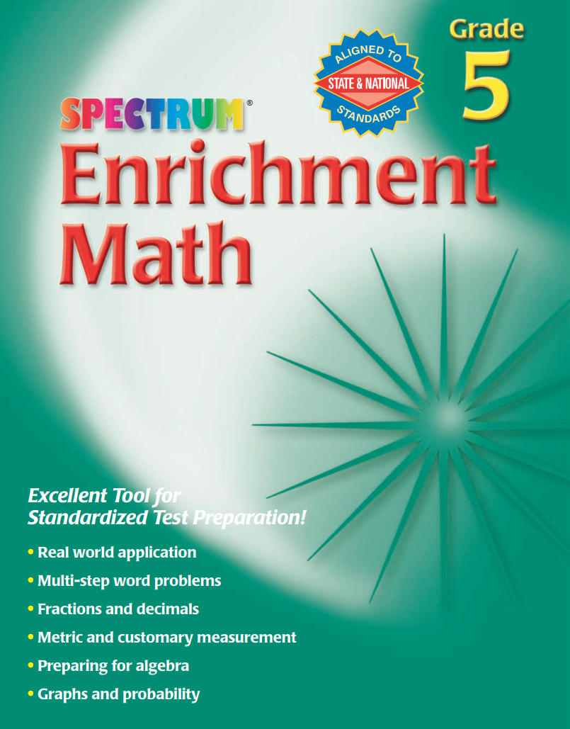 Spectrum Enrichment Math Grade 5