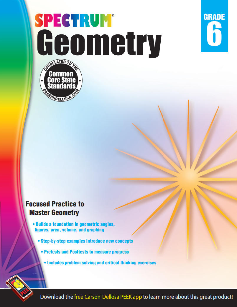 Spectrum Geometry Grade 6