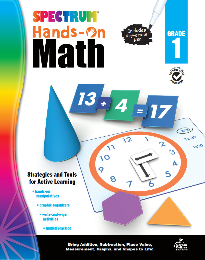 Spectrum Hands-On Math Grade 1