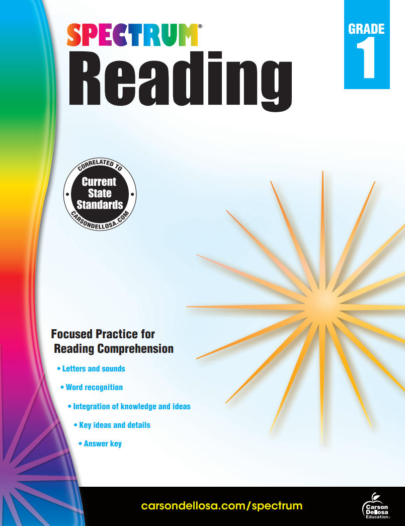 Spectrum Reading Grade 1