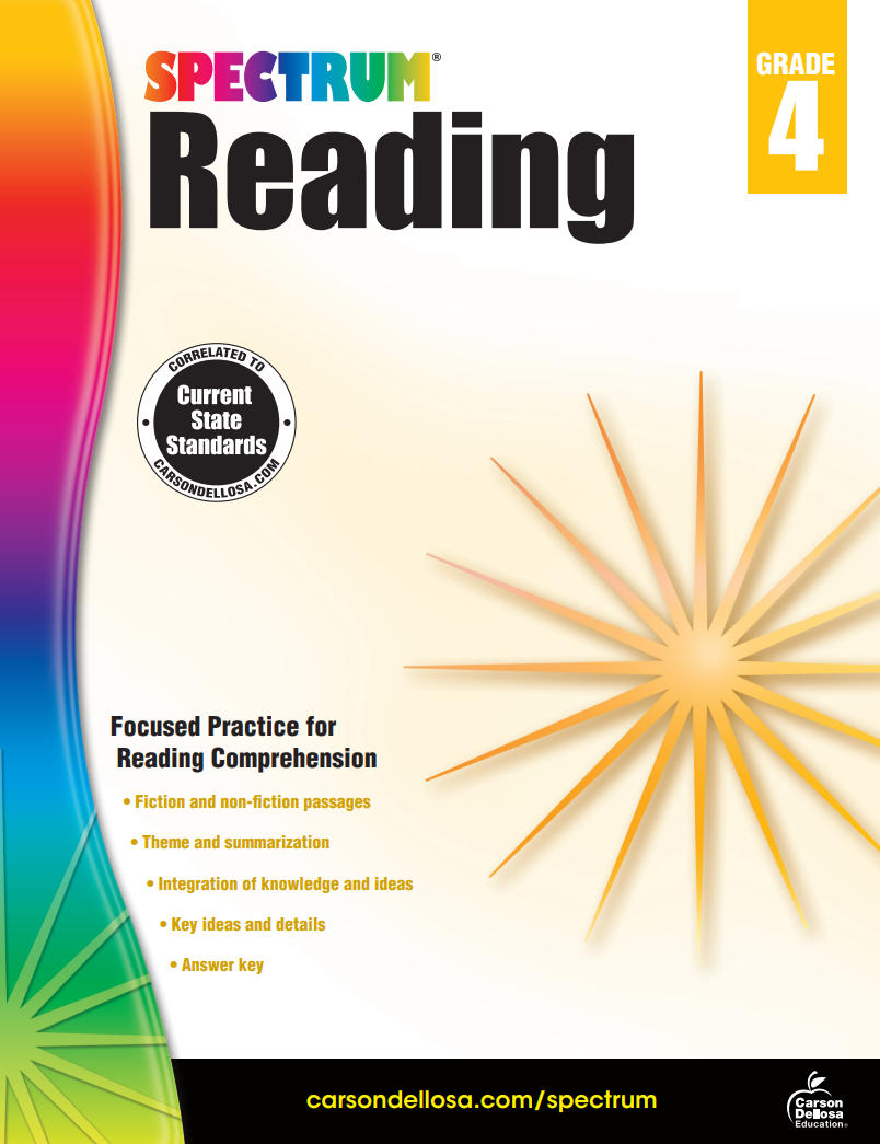 Spectrum Reading Grade 4