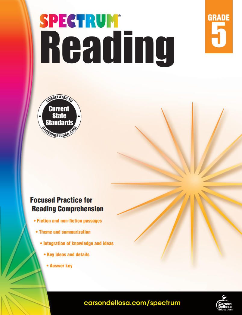 Spectrum Reading Grade 5