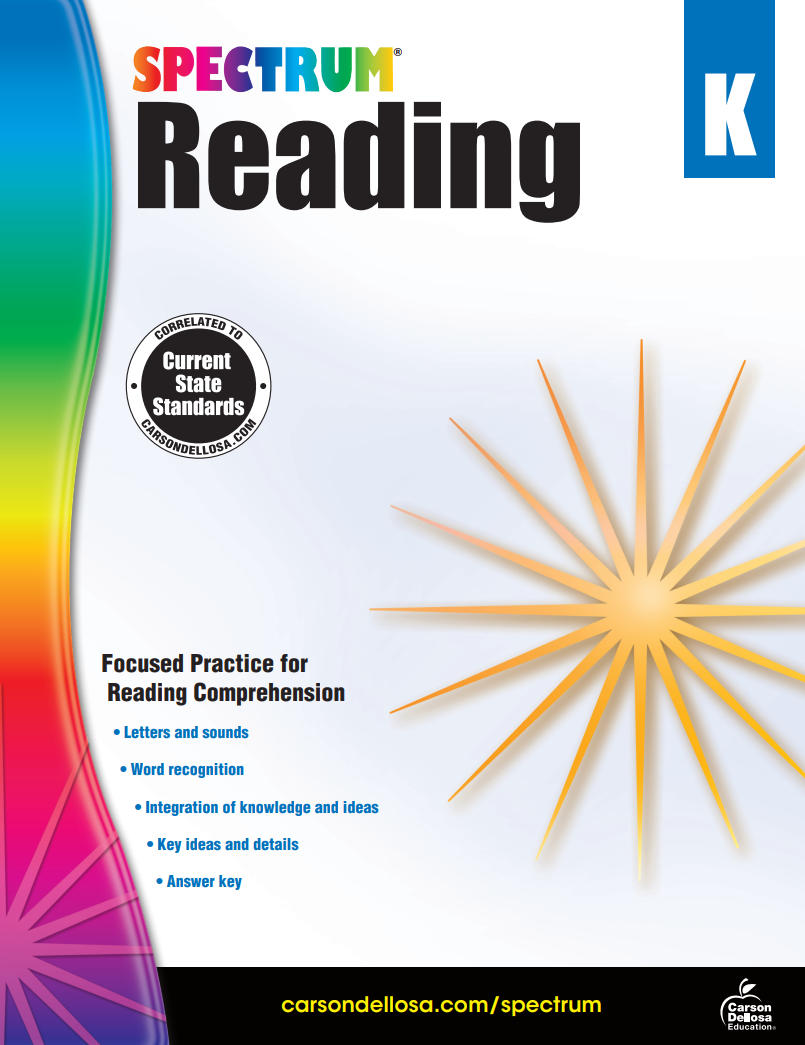 Spectrum Reading Kindergarten