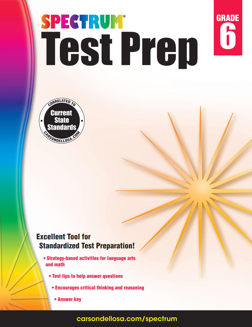 Spectrum Test Prep Grade 6