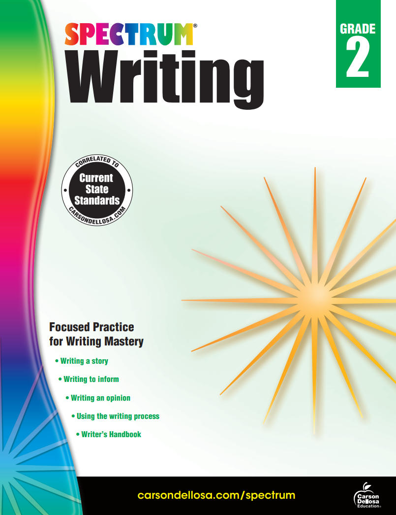 Spectrum Writing Grade 2