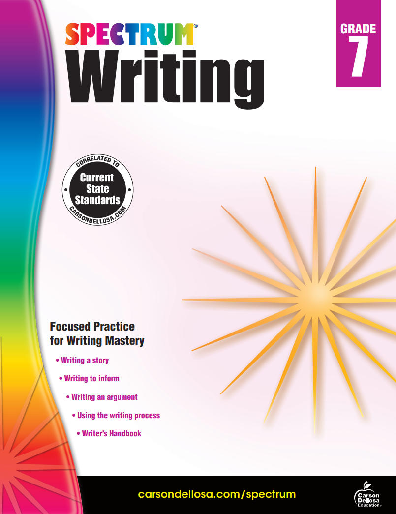 Spectrum Writing Grade 7