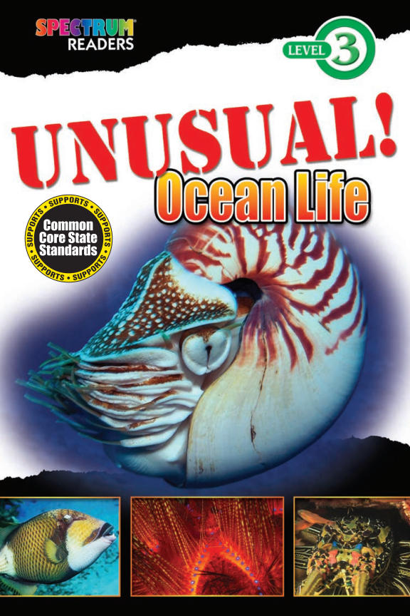 Spectrum Readers Level 3 UNUSUAL Ocean Life